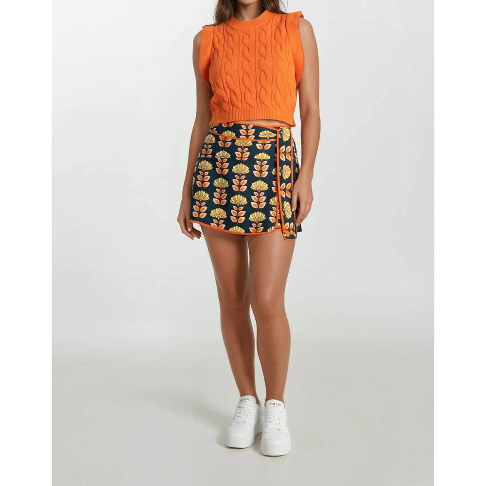 NEW SINCERELY OURS miranda vest in orange